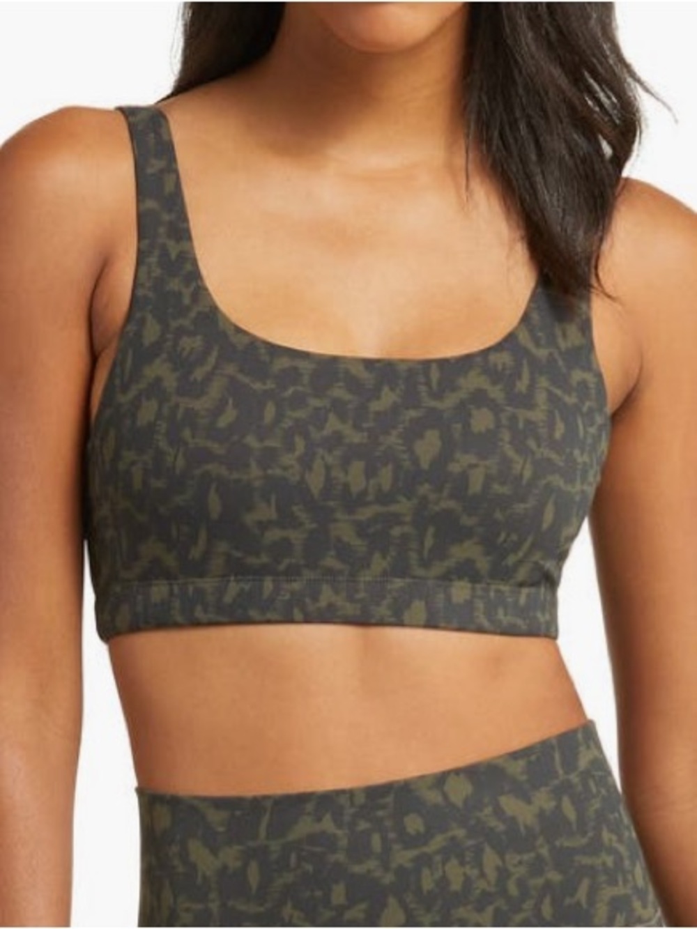 Vuori women’s daily bra in cocoa spot size medium